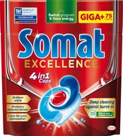 Kapsule do umývačky riadu Somat Excellence 4v1 75ks
