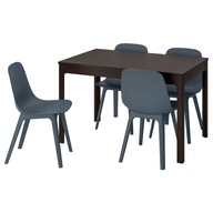 IKEA EKEDALEN/ODGER Stôl 4 stoličky 120/180 cm