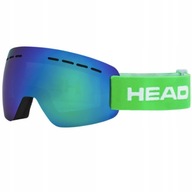 Gogle narciarskie HEAD SOLAR FMR GREEN CAT S3 L