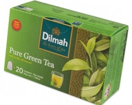 Herbata DILMAH zielona 20 torebek PURE GREEN TEA