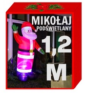 NAFUKOVACIA MIKULÁŠ 1,2M HVIEZDA 120cm/ LED vianočné osvetlenie cencúle girlanda