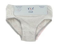 YO! CLUB detské nohavičky bavlna 3-balenie 122-128