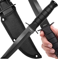 BSH - NÓŻ TAKTYCZNY MYŚLIWSKI JAPOŃSKI TANTO SURVIVAL 26 CM + POKROWIEC