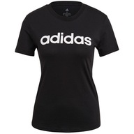 Koszulka damska adidas Essentials Slim T-Shirt czarna GL0769 L