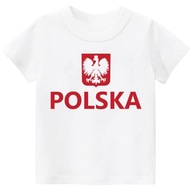 KOSZULKA POLSKA PATRIOTYCZNA T-SHIRT KIBICA S