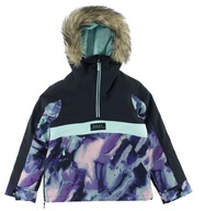Bunda ROXY detská zimná lyžiarska bunda s kapucňou nepremokavá r 140 cm