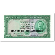 Banknot, Mozambik, 100 Escudos, 1961-03-27, KM:117