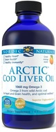 Nordic Naturals Arctic Cod Liver Tran z tresky 1050mg Pomaranč 237 ml