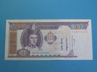 Mongolia Banknot 100 Tugrik 2000 UNC P-65 Konie