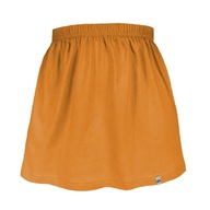 Dievčenská bavlnená sukňa vzdušná na leto orange 104/110