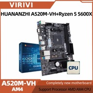 Základná doska Micro ATX Huananzhi A520M-VH + Procesor AMD 5600X 6 x 3,7 GHz