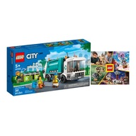 LEGO CITY #60386 - Ciężarówka recyklingowa + KATALOG LEGO 2024