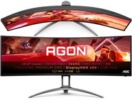 Monitor AOC AGON Gaming AG493QCX 49 CALI Dual FHD 1ms VA HDR + PILOT
