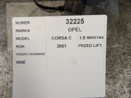 Opel Corsa C Luftmassenmesser 0280218119