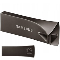 Pendrive Samsung BAR Plus 128 GB USB 3.1 sivá