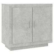 vidaXL Skrinka, sivá betónová, 80x40x75 cm, materiál na báze dreva