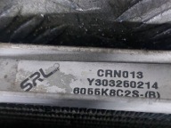 chladiče KOMPLET + ventilátor RENAULT CLIO III 1.5 DCI