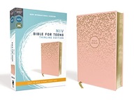 NIV, Bible for Teens, Thinline Edition, Leathersoft, Pink, Red Letter,