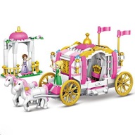Hračky Frozen Royal Carriage Building Block Toys 356 KS