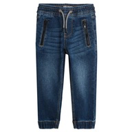 Cool Club Spodnie jeansowe chłopięce jogger denim r 92