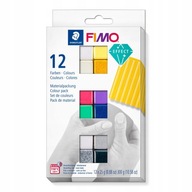 Zestaw FIMO effect 12 kolorów 12x25g