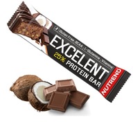 Baton proteinowy Nutrend Excelent czekolada kokos 85 g przekąska białkowa