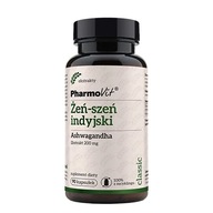 ŻEŃ-SZEŃ INDYJSKI (ASHWAGANDHA) (200 mg) 90 KAPSUŁEK - PHARMOVIT (CLASSIC)