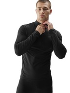 4F Bielizna termoaktywna męska czarna bluza ze stójką ciepła L