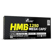 Olimp HMB 1250 MEGA CAPS 1250MG - 120 kapsułek SYNTEZA BIAŁKA ENZYM