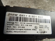BMW 318i E46 panel klími, klimatizaci 6411 6921845