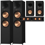 KLIPSCH R-800F + R-50M + R-30C ZESTAW KOLUMN 5.0