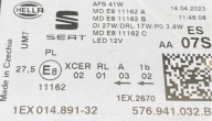 SEAT ATECA LIFT light right FULL LED 576941032B