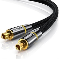 WOZINSKY OPTYCZNY KABEL TOSLINK SPDIF 3M CZARNY