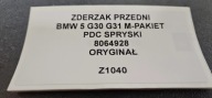 front bumper grid BMW 5 G30 G31 m-packet PDC washers