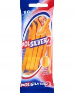 Maszynka jednorazowa do golenia POLSILVER 2 10 szt.