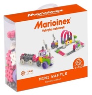 MARIOINEX Klocki Waffle Mini 140 szt. Konstruktor