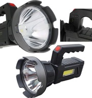 AKKUMULÁTOROS ZSEBLÁMPA LED KERESŐ REFLEKTOR HORDOZHATÓ ERŐS FÉNY