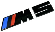 BMW M5 G30 F90 emblemat znaczek logo czarny