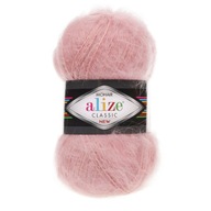 Alize Mohair Classic 161 - pudrowy