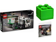 KLOCKI LEGO Technic 42167 Śmieciarka Mack Lr Electric + POJEMNIK + SUPER Z