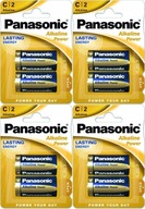 8x PANASONIC ALKALINE POWER LR14/C (blister)