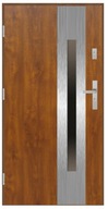 Drzwi wejściowe GRUBE 72 mm. SI-30 złoty dąb 90 L