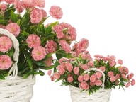 Umelé Sedmokrásky ako živé Kytica Balkón Terasa Dekorácie Rastlina Kvety