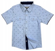 Bavlnené tričko KORDA r 8 - 116 BLUE + zdarma