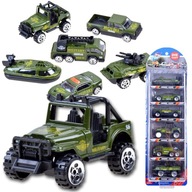 KOVOVÉ AUTÍČKA ARMÁDA AUTÍČKA AUTÁ AUTÍČKA SADA DARČEK