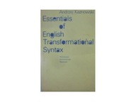 Essentials of English Tranformational systax -