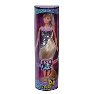 Steffi Love XXL Hair długowłosa lalka w cekinowej sukience
