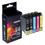 Atrament Masmo T502 / T-502 / T 502 / MA - X5(5) pre Epson čierna (black), červená (magenta), modrá (cyan), sada, žltá (yellow)