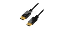Kabel DisplayPort 1.4 8K 2m Czarny, DP-DP M/M