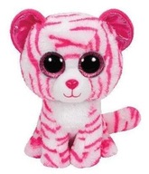 BEANIE BOOS ASIA - BIAŁO-RÓŻOWY TYGRYS 14,5CM